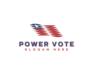 Political Campaign Flag logo