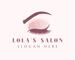 Makeup Eyelash Salon logo design