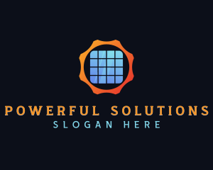 Sustainable Solar Energy logo design