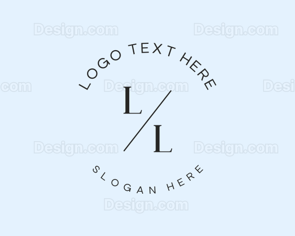 Hipster Apparel Brand Logo