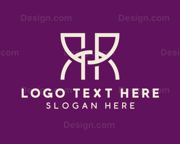 Modern Geometric Business Logo