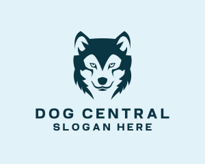 Wild Wolf Canine logo design