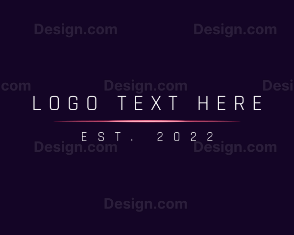 Cyber Technology Wordmark Logo