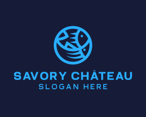 Fish Platter Restaurant logo design