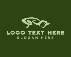 Eco Friendly Car Logo