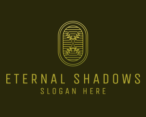 Golden Infinity Plant logo design