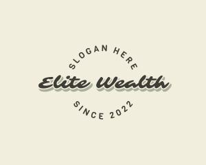 Elite Cursive Business logo design