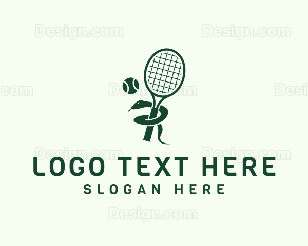 Snake Tennis Club Logo