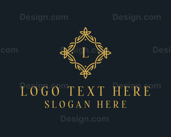 Elegant Floral Boutique Logo