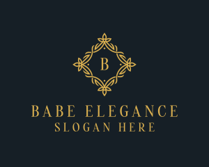 Elegant Floral Boutique logo design