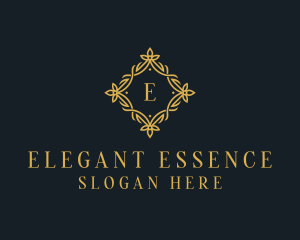 Elegant Floral Boutique logo design