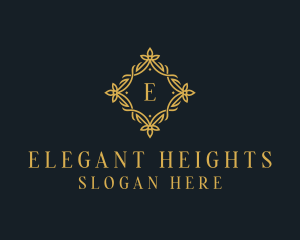 Elegant Floral Boutique logo design