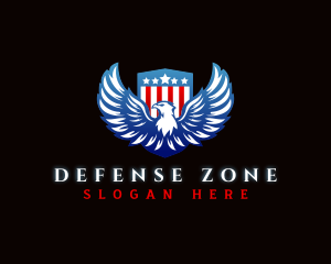 American Eagle Shield logo design