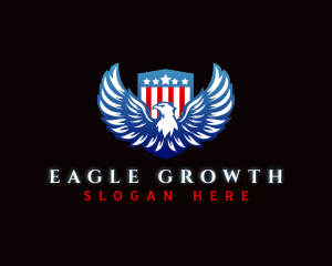 American Eagle Shield logo design