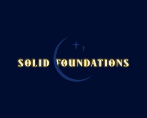 Cosmic Moon Wordmark Logo