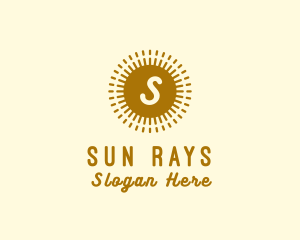 Gold Sun Farming Energy logo design