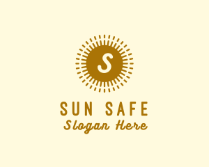 Gold Sun Farming Energy logo design