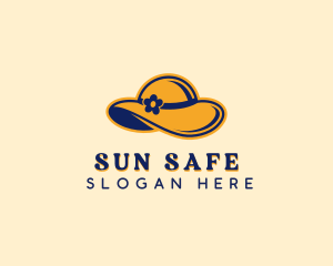 Fashion Sun Hat logo design