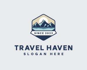 Hiker Tourist Outdoor logo