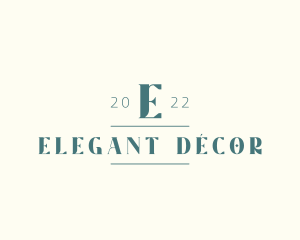 Elegant Startup Serif logo design