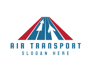 Aviation Airline Triangle logo design