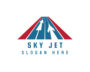 Aviation Airline Triangle logo