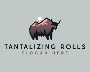 Mountain Yak Wildlife logo design