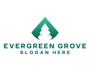 Pine Tree Forest logo design