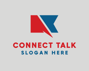 Sports Talk Chat logo design
