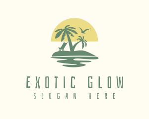 Palm Tree Beach Resort logo