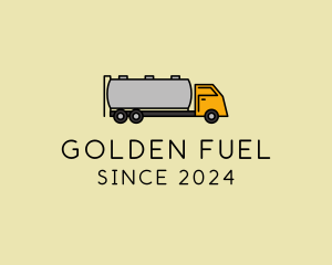 Oil Tanker Truck logo design