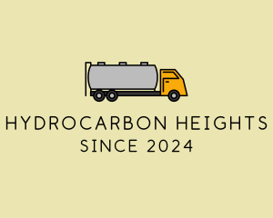 Oil Tanker Truck logo