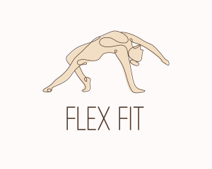 Yoga Exercise Wellness logo design