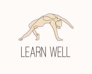 Yoga Exercise Wellness logo design