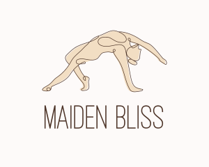 Yoga Exercise Wellness logo design