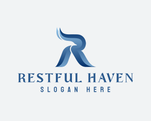 Eagle Hawk Letter R logo design