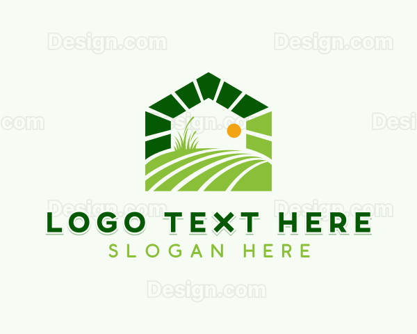 Backyard Lawn Gardener Logo