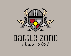 Medieval Battle Armor  logo design