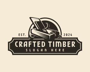 Carpentry Hand Planer logo design