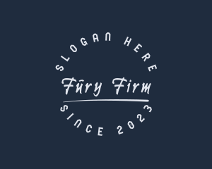 Business Script Firm logo design