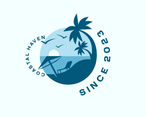 Summer Beach Resort logo design