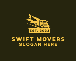 Towing Truck Mover logo design