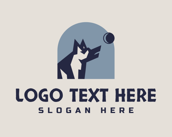Dog Sitter logo example 1