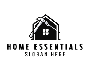 Home Hammer Renovation logo design