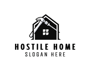 Home Hammer Renovation logo design