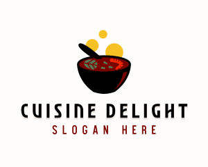 Culinary Asian Soup logo design