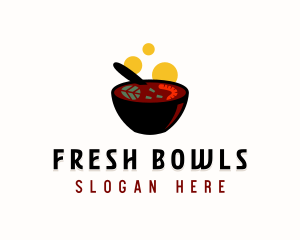 Culinary Asian Soup logo design