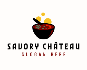 Culinary Asian Soup logo design