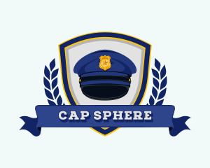 Police Officer Cap  logo