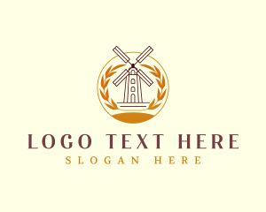 Flour Mill Windmill logo